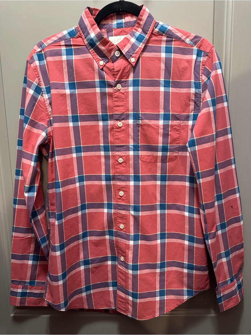 American Eagle Size S Plaid Button Down Shirt EUC